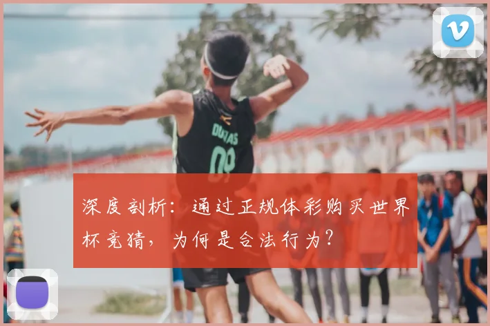 深度剖析：通过正规体彩购买世界杯竞猜，为何是合法行为？