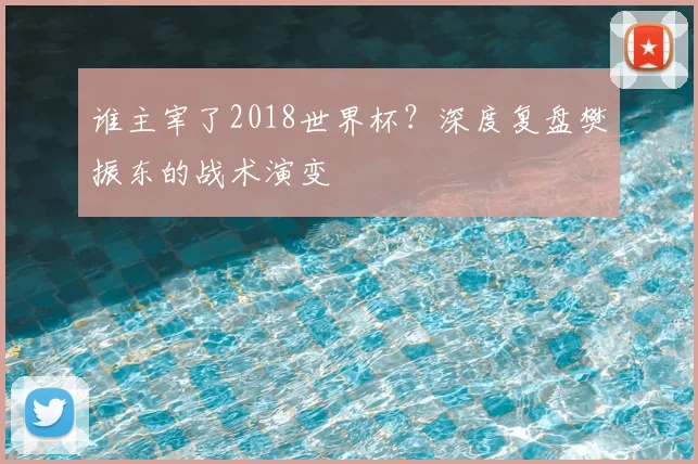 谁主宰了2018世界杯？深度复盘樊振东的战术演变